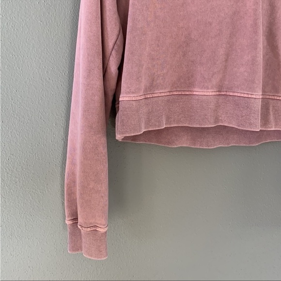 Fearne Cotton Sweaty Betty Cropped Sweatshirt Hoodie - Picture 3 of 8